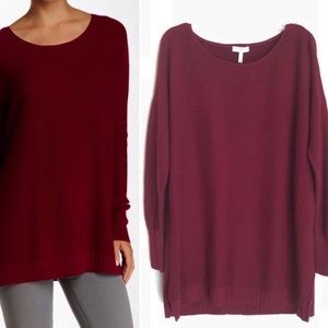 JOIE Zephrine Crew Tunic Knit Sweater Sz XS